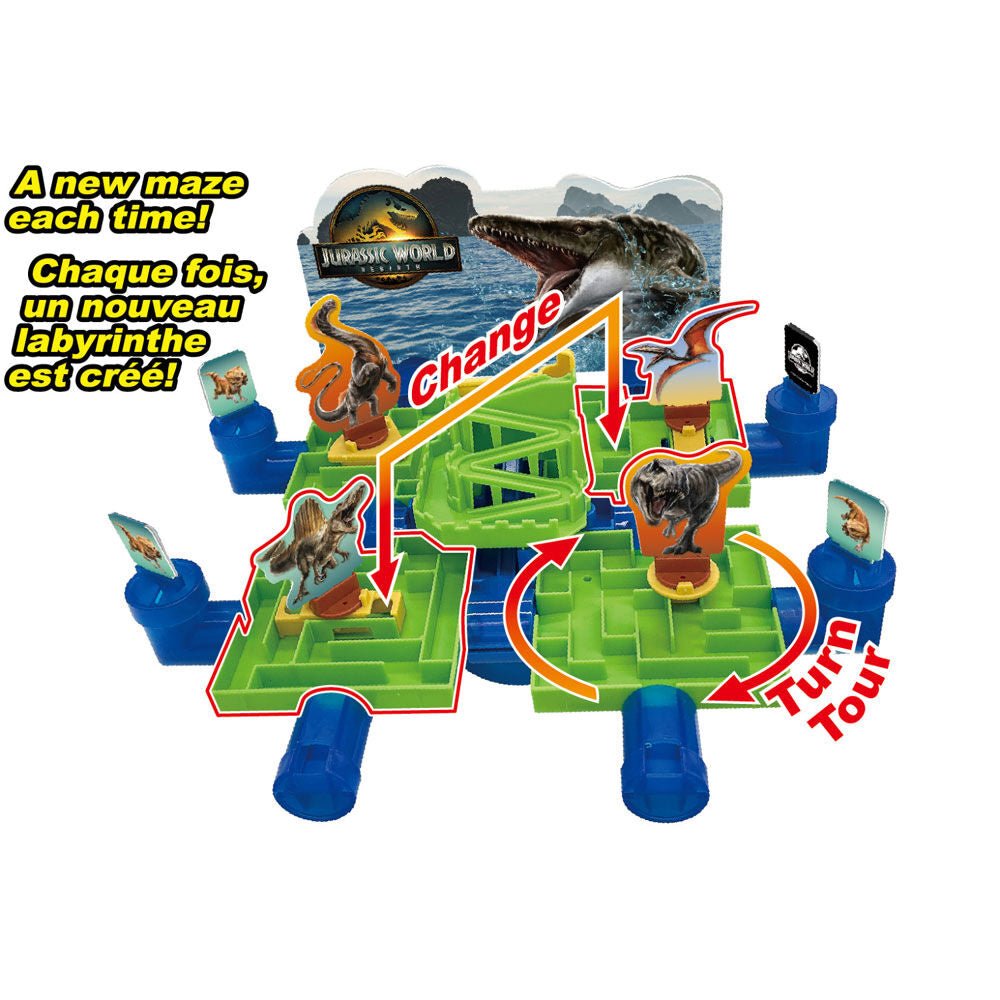 Epoch Games Jurassic World Rebirth Maze Challenge