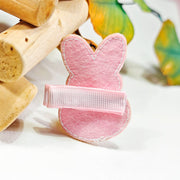 Hair Ball Rabbit Hairpin