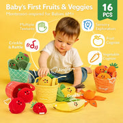 Sensory Learning Toys - Fruits & Veggies