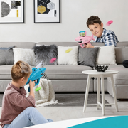 Kaiwatoy®Foam Disc Shooter, Foam Disc Launcher, Summer Activities, and Party Favors for Ages 6-12