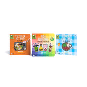 Little Foodie Book Bundle with Wooden & Magnetic Hot Pot Toy