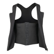 Men's Zipper Waist Trainer Trimmer Vest
