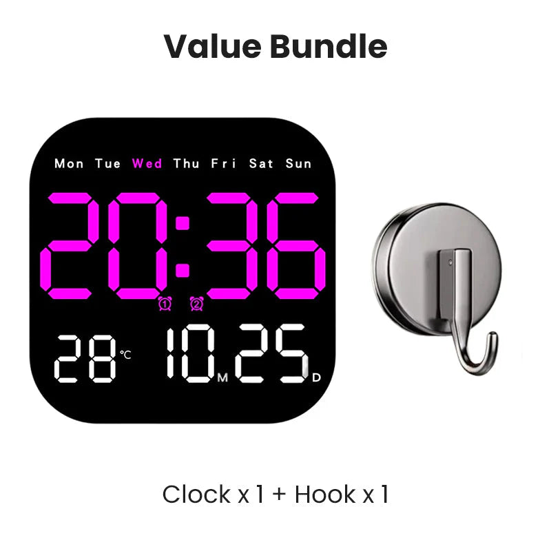 Multifunctional Digital Alarm Clock for Home & Office