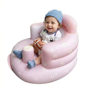 Inflatable Baby Seat — Built-In Pump, Easy to Pack & Store