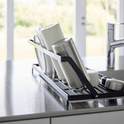 Slim Over-the-Sink Dish Drying Rack - Steel