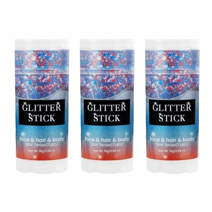Patriotic Glitter Stick