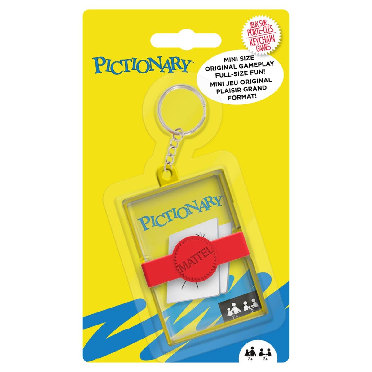 PICTIONARY Keychain Game