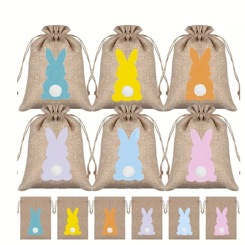 Rabbit Drawstring Bag