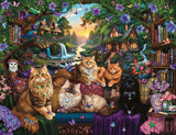Ravensburger Cat Tail Cottage 2000 Pc Puzzle