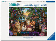 Ravensburger Cat Tail Cottage 2000 Pc Puzzle
