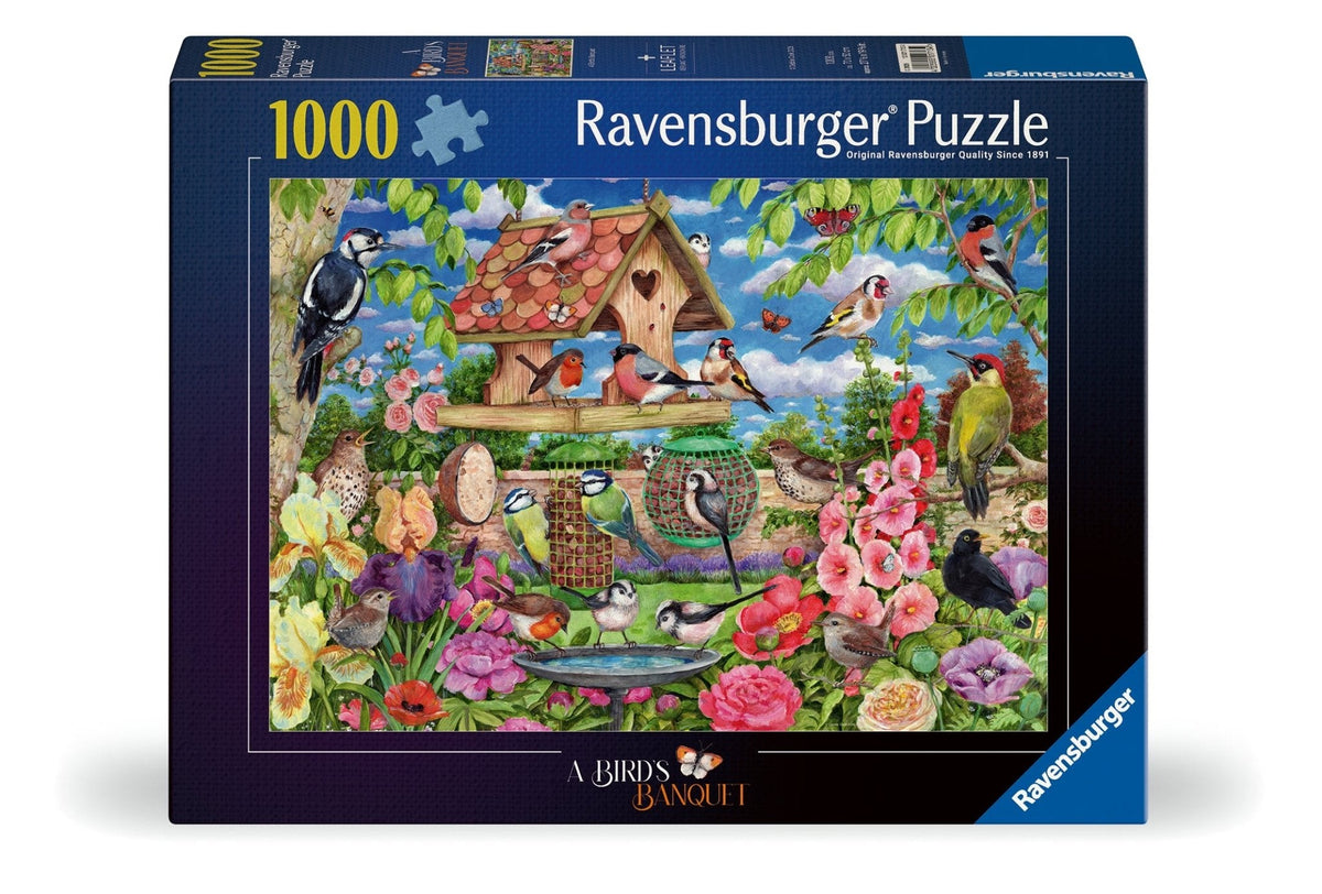 Ravensburger The Bird Table 1000 Pc Puzzle