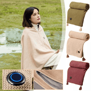 🔥 Saldi di Natale — 50% DI SCONTO!❄️ Resta al Caldo per Tutto l'Inverno — Coperta Scaldante Elettrica Portatile a Scialle