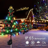 🎄 Solar Christmas Tree Light – Stake It, Forget It, Glow Every Night