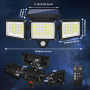 🔥 50% OFF ☀️ Smart Motion Sensor Solar Outdoor Light – Waterproof Wall Lamp for Garden, Yard & Front Door 💡
