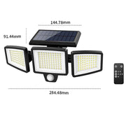 🔥 50% OFF ☀️ Smart Motion Sensor Solar Outdoor Light – Waterproof Wall Lamp for Garden, Yard & Front Door 💡