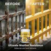 🥳2026 HOT SALE🥳💞50K+ SOLD!🏠✨ 50% OFF! Weather Resistant Gold Paint – Water‑based. brilliant shine. Safe for metal. wood & stone. Lasts rain or shine! 🖌️💛