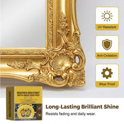 🥳2026 HOT SALE🥳💞50K+ SOLD!🏠✨ 50% OFF! Weather Resistant Gold Paint – Water‑based. brilliant shine. Safe for metal. wood & stone. Lasts rain or shine! 🖌️💛