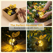 🌙🍃  LIMITED-TIME 50% OFF! Hanging Solar Bee Light – Warm Amber Glow, Flicker-Free, Perfect for Garden Parties, Camping, or Kids’ Rooms – Spread Joy Day and Night 🌞🌜