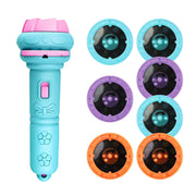 📢 LIMITED TIME 60% OFF! ⏰ Early Education Projector Torch for Kids 🔦 Click, Project & Learn – A Pocket-Sized Nighttime Adventure ✨