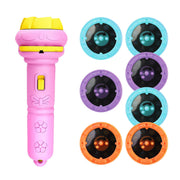 📢 LIMITED TIME 60% OFF! ⏰ Early Education Projector Torch for Kids 🔦 Click, Project & Learn – A Pocket-Sized Nighttime Adventure ✨