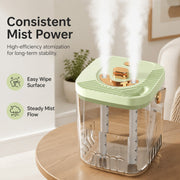 Portable Transparent Humidifier with Handle