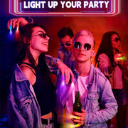 🔥🎉 HOT SALE – 50% OFF! 🌈 Mini Colourful LED Finger Lights – Fun Party Glow Flashlights with Elastic Bands ✨🖐️