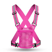 ⏳Time-Limited Special⏰High Visibility Reflective Vest Adjustable Safety Running Gear with Pocket
