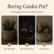 🏮Retro Lantern Plant Stakes – 7-Color Glow-in-the-Dark Garden Decor🌈