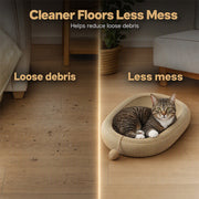 🐱 2-in-1 Sisal Cat Scratcher Bed – Scratch, Play & Lounge