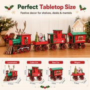 DIY Christmas Wooden Train 3D Puzzle Kit