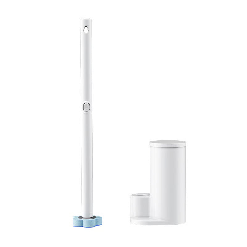 Toilet Scrubber Kit with Self-Cleaning Disposable Pads – No Pre-Rinse, No Mess, No Odor, Simplifies Bathroom Hygiene