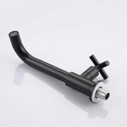 Wall-Mounted Brass Basin Faucet Single Cold Water Washbasin Utility Tap