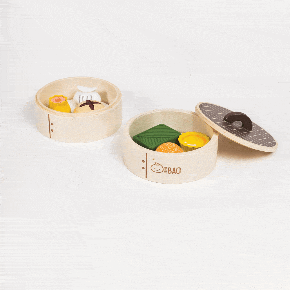 Wooden Dim Sum Toy Set