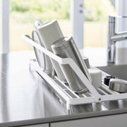Slim Over-the-Sink Dish Drying Rack - Steel
